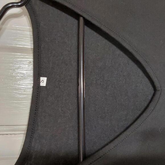 Halloween black long sleeve Badass Witch vneck shirt, Small - Picture 3 of 6